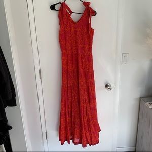 Free people Kikas print midi dress